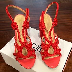 CAbi chunky strappy heels (Size 8.5)